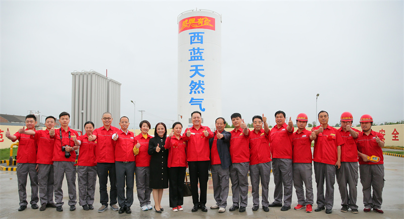 中 国 首 家建成农村天然气利用项目“零”的突破